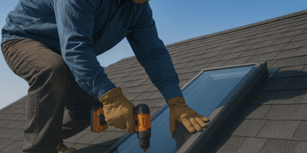 skylight installation