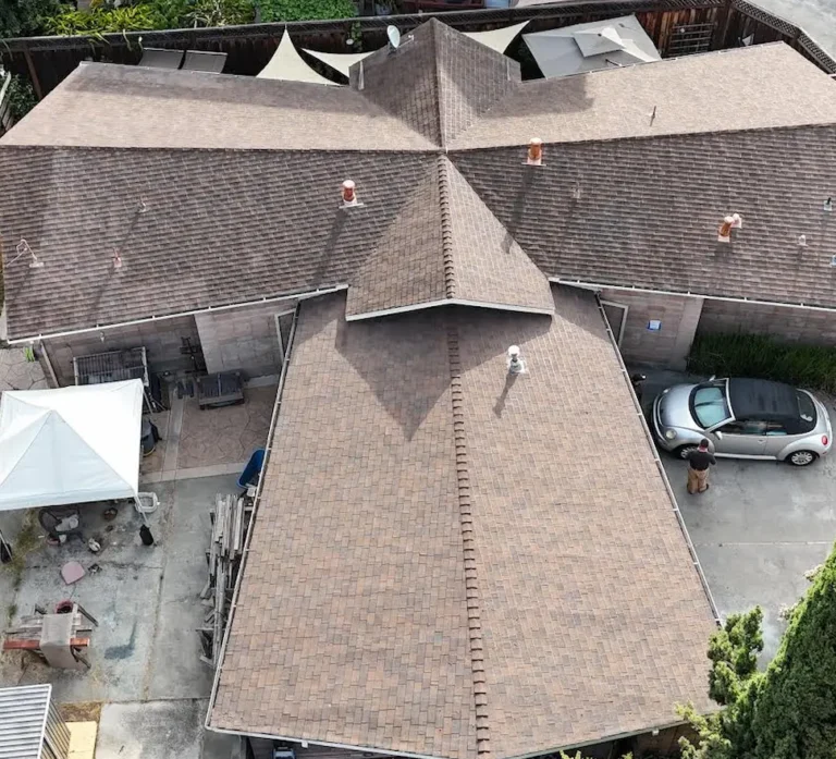 Roofing contractor in San Jose CA before project started