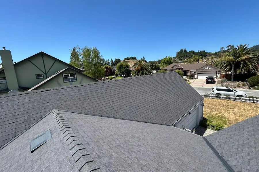 shingle roof repair and installation after image