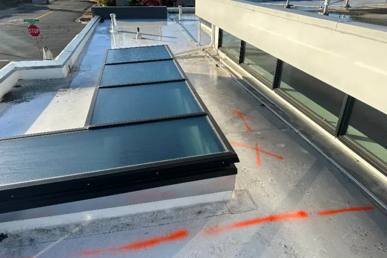 commercial roof replacement Before Image