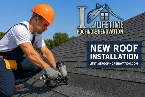 roofing company contractor installing shingle roof in san jose ca