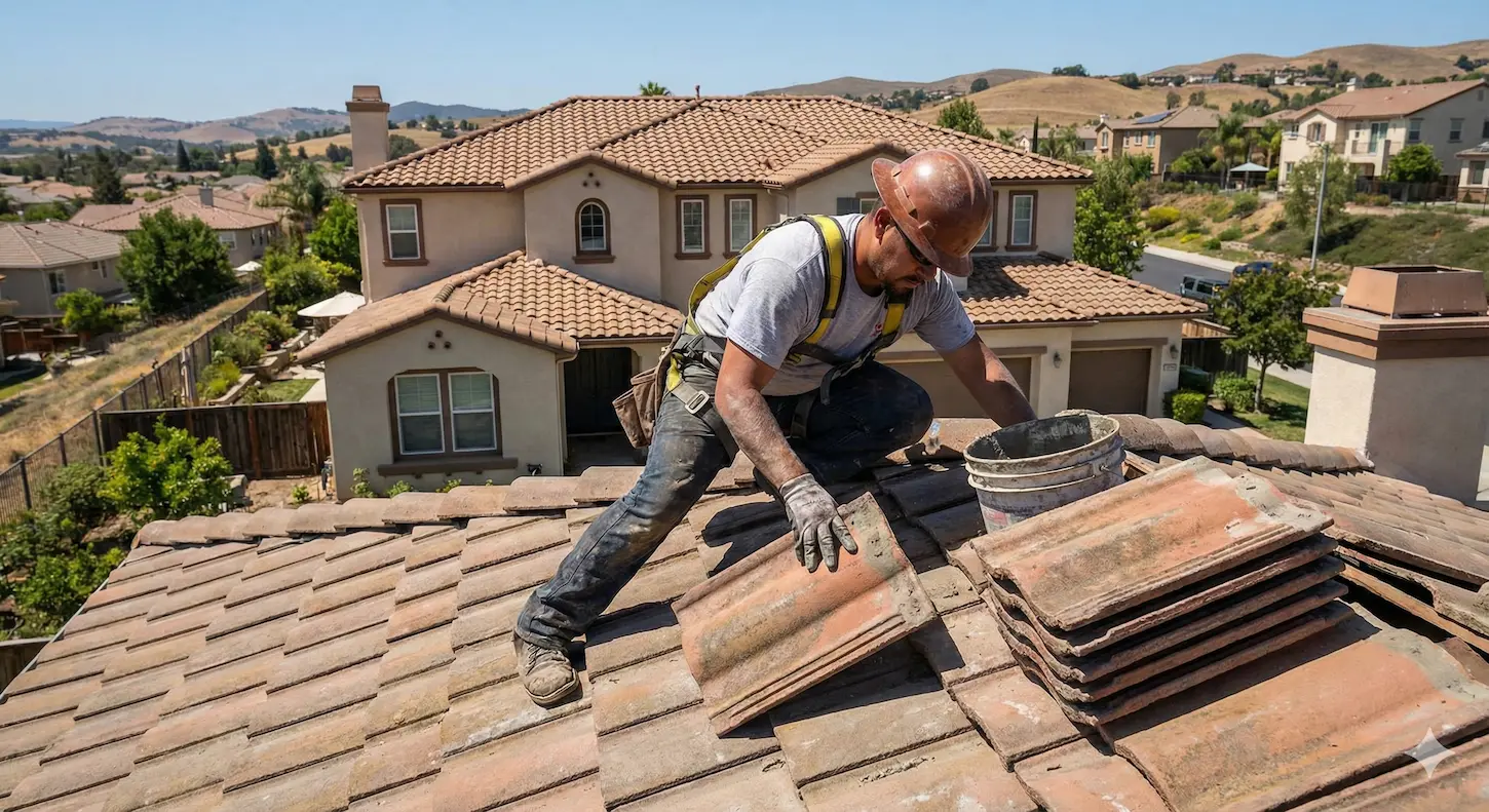 Concrete tile roof — popular and durable in Ventura County