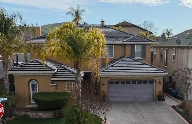 New tile roof replacement completed in San Ramon CA