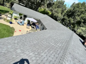 "Luxury Slate Roof Installation on an Atherton, CA Estate by Lifetime Roofing."