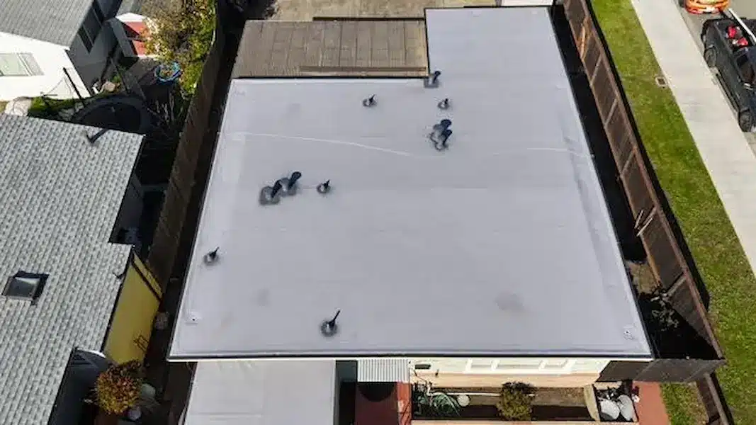 Completed roof in Berkeley, CA