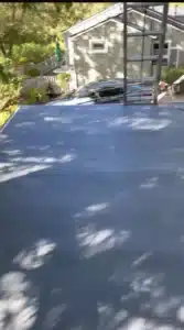 Finished dark gray TPO membrane on a low-slope roof in Los Gatos, CA 95030